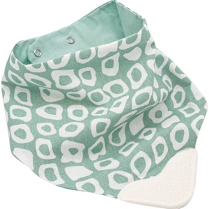 Baby Jem Babyjem Diş Kaşıyıcılı Poplin Fular Önlük yeşil