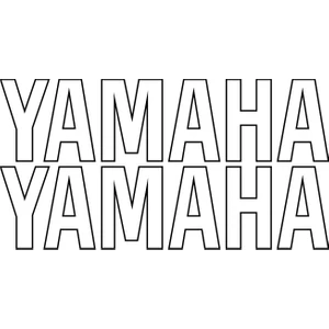 Sticker Atölyesi Yamaha Sticker - 14056