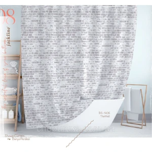 Duş Perdesi 1406 Model Çift Kanat 2x110x200cm