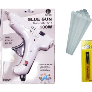 Makro Yapı Sıcak Kalın Mum Silikon Tabancası 100 W