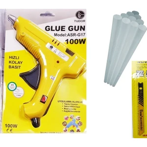 Makro Yapı Sıcak Kalın Mum Silikon Tabancası 100 W