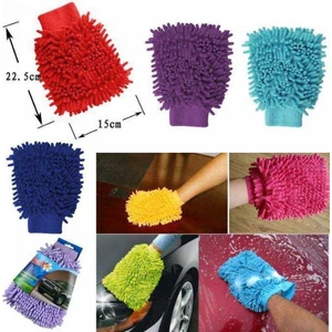 Mikrofiber Araba Yikama Ve Temizlik Eldiveni