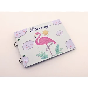 Deco Elit Flamingo Tasarımlı Kendin Yap Fotoğraf Albümü Klaket