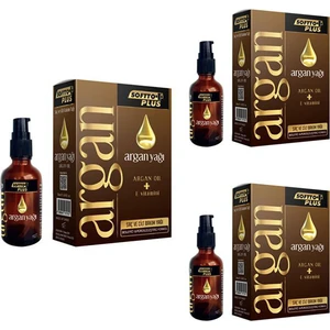 Softto Plus Argan Yağı 50 ml x 3 Adet
