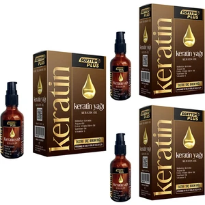 Softto Plus Keratin Yağı 50 ml x 3 Adet