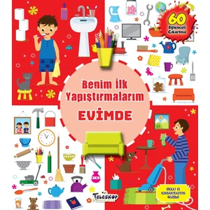 Teleskop Popüler Bilim Benim Ilk Yapıştırmalarım - Evimde ( 60 Çıkartma )