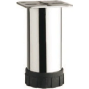 PVC Burada Metal Mobilya Ayağı Krom 15 cm
