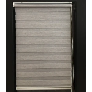 Gri Bambu Zebra Perde
