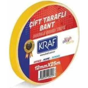 Çift Taraflı Bant 12 mm x 25 mt