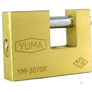 Yassı Asma Kilit 70 mm (Kayar Milli)