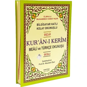 Rahle Boy Açık Yeşil Üçlü Kuranı Kerim