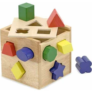 Melissa&Doug Melissa And Doug Ahşap Küp Şekil Bulmaca
