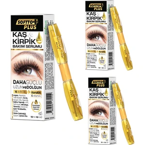 Softto Plus Kaş & Kirpik Bakım Serumu x 3 Adet