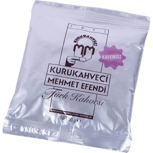Kurukahveci Mehmet Efendi   Türk Kahvesi Kafeinsiz 50 gr