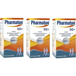 50+ Plus 60 Kapsül  3 li