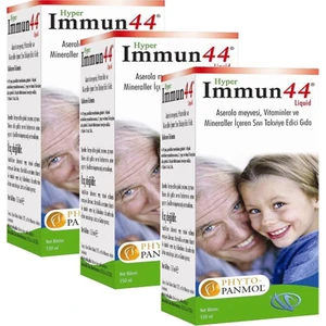 Immun 44 Hyper Multivitamin Şurup 150 ml  3 li