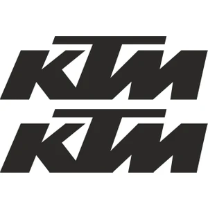Sticker Atölyesi Ktm Beyaz Motorcu Sticker - 14145
