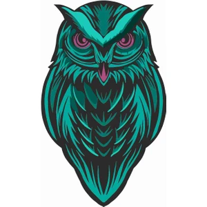 Sticker Atölyesi Hayvan - Baykuş - Owl Sticker - 17247