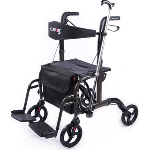 Comfort Plus BZ9124A Lüx Ithal Ayak Pedallı Alüminyum Rolatör Yürüteç