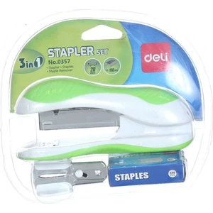Stapler Set 3`ın1 Zımba Makinesi