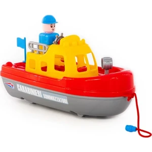 Oyuncak 47236 Tekne Tekerlekli Karabiner Kırmızı 30 cm