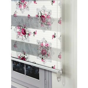 Avart Digital Çiçek Baskılı Zebra Perde - Dijital Baskılı Zebra Stor Perde