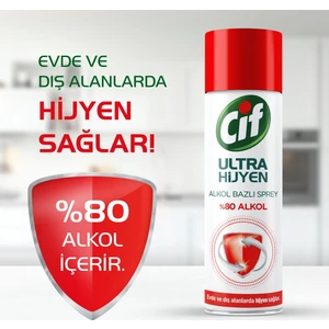 Ultra Hijyen  Sprey 400 ml x4