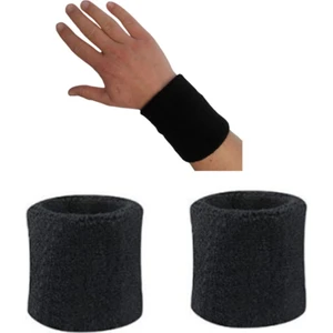 By Leon 1982 2 Adet Havlu El Bilekliği Futbol Basketbol Tenis İçin Bileklik