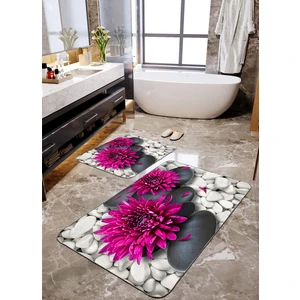 Talia Home Taş Zeminli 2'li Banyo Paspas Seti TLAHMP-090