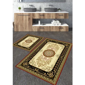 Talia Home Etnik 4 Desenli 2'li Banyo Paspas Seti TLAHMP-182