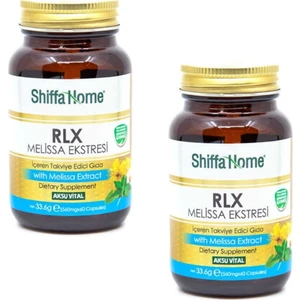 Shiffa Home Rlx Relax Melisa Ekstresi 560 Mg 60 Kapsül X 2 Adet