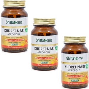 Shiffa Home Kudret Narı Propolis 650 mg 60 Kapsül x 3 Adet