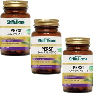 Shiffa Home Perst - Saw Palmetto - Cüce Palmiye 670 mg x 60 Kapsül x 3 Adet