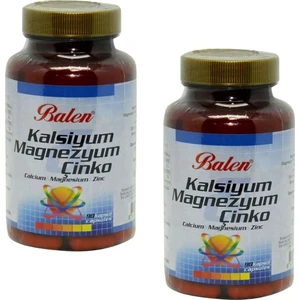 Kalsiyum Magnezyum Çinko 709MG x 90 Kapsül x 2 Adet