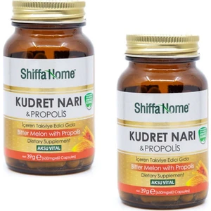 Shiffa Home Kudret Narı Propolis 60 Kapsül x 650 mg x 2 Adet