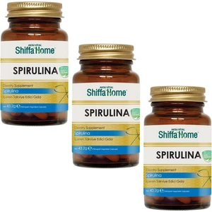 Shiffa Home Spirulina 60 Kapsül 720 Mg x 3 Adet