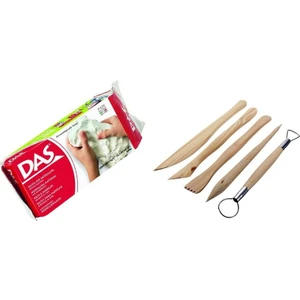 Ebeşuar Set 5'li + Das Seramik Hamuru 1000 Gram