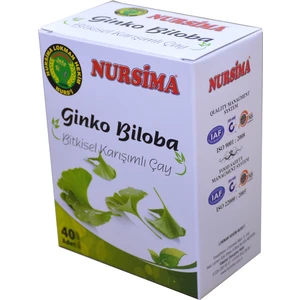 Ginko Bilobalı Karışık Bitki Çayı 40'lı