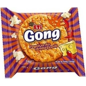Gong Baharatlı Peynirli 34 gr x 18