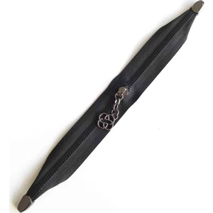Angel Çanta Akssesuar Stoplu Fermuar Füme Metal 35 cm
