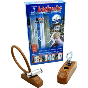 Çelik Halatlı Pencere Güvenlik Kilidi