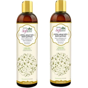 Argan Yağlı Saç Bakım Şampuanı 400 ml x 2 Adet
