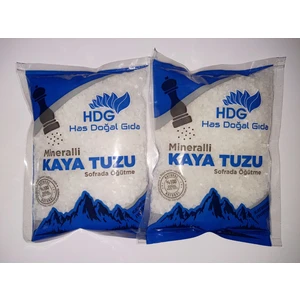 Has Doğal Gida Mineralli Kaya Tuzu Kristal  500 gr  x 2