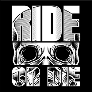 Sticker Atölyesi Ride Or Die - Motorcu Sticker - 14186