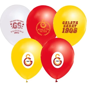 Galatasaray Temalı Latex Balon 12 Adet