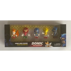 Figür Oyuncakları 5 Li Set Sonic Figürleri