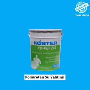 Kb-Pur 214 - 25 kg - Poliüretan Esaslı , Uv Dayanımlı Likit Su Yalıtımı