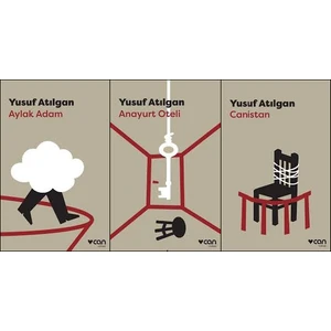 Canistan - Aylak Adam - Anayurt Oteli - 3 Kitap - Yusuf Atılgan