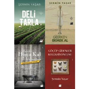 Deli Tarla - Gelirken Ekmek Al - Tarihi Hoşça Kal Lokantası - Göçüp Gidenler Koleksiyoncusu - 4 Kitap - Şermin Yaşar