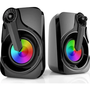 MD-X27 1+1 RGB Ledli Gaming Oyuncu Bilgisayar Hoparlörü